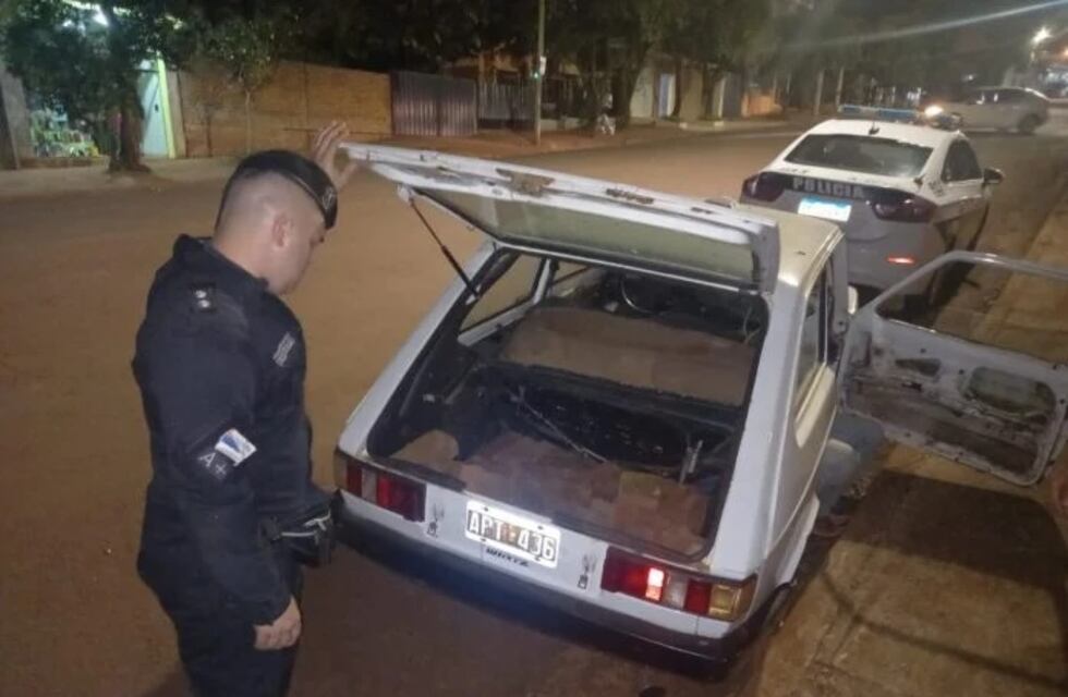 Oberá: lo atraparon robando ladrillos de una obra en construcción