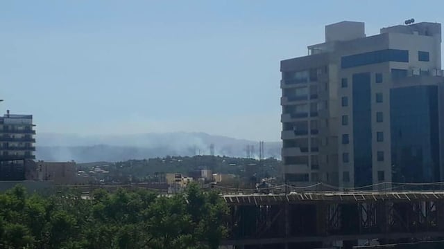 Incendio en la zona oeste de Carlos Paz.