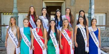 Candidatas a la corona de Maipú  en la Vendimia 2024