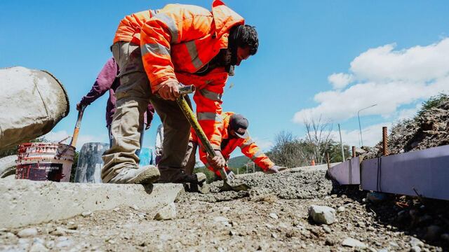 Ushuaia:  se está llevando a cabo la puesta en valor de los espacios públicos