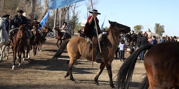 Se realizó el acto en homenaje al General Martín Miguel de Güemes en el predio de la Federación Gaucha.