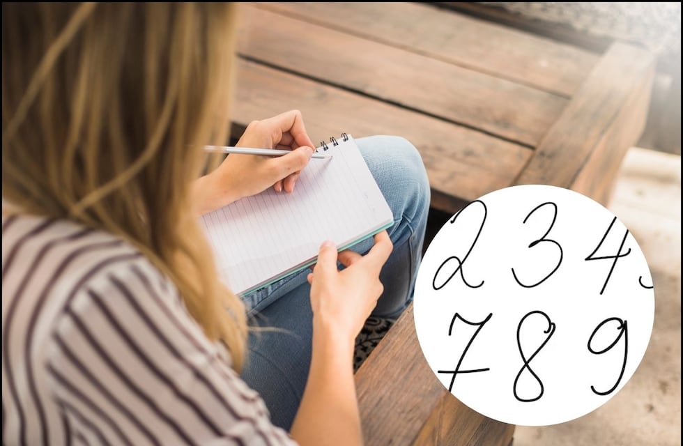 Qué revela sobre tu personalidad la forma de escribir los números, según la grafología