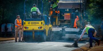 Vialidad Provincial ejecuta obras de infraestructura urbana en Loreto.