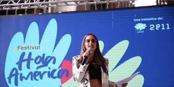 Hola América, el programa al que fue invitada la ciudad de Concordia.