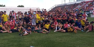 La Sub 13 de Tres Arroyos se consagró campeón de la zona Pampeana Sur