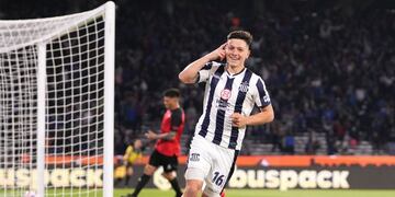 El enganche de Talleres, Rodrigo Garro, viene siendo decisivo. Ante Colón, marcó un doblete. (Prensa Talleres)