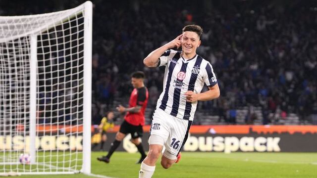 El enganche de Talleres, Rodrigo Garro, viene siendo decisivo. Ante Colón, marcó un doblete. (Prensa Talleres)