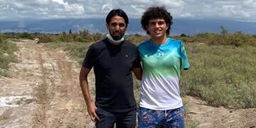 El piloto ya conocía el terreno donde iban a construir su predio.