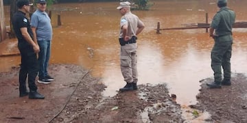 El Soberbio evalúa posibles evacuaciones ante una nueva crecida del río Uruguay.