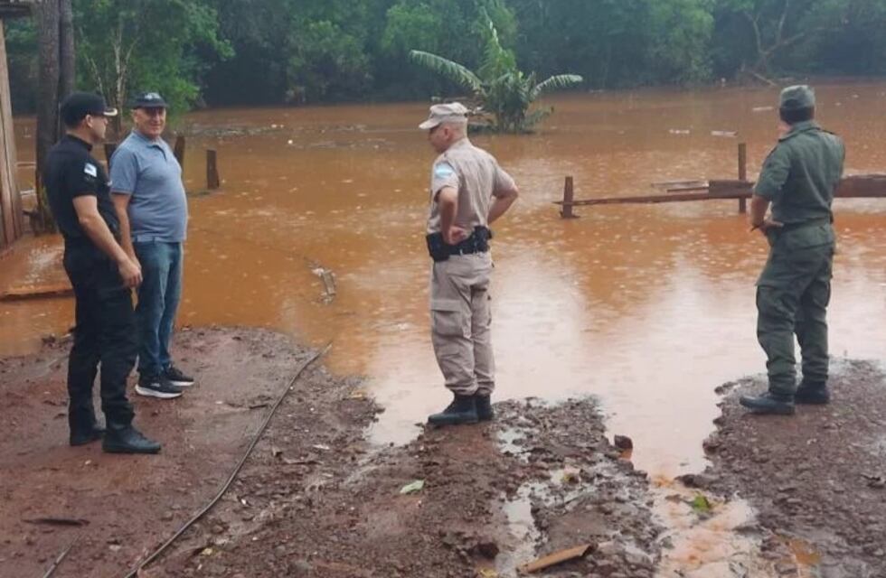 El Soberbio evalúa posibles evacuaciones ante una nueva crecida del río Uruguay