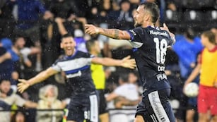 Nicolás Colazo, el heroe de Gimnasia de La Plata. / Gentileza.