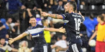 Nicolás Colazo, el heroe de Gimnasia de La Plata. / Gentileza.