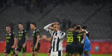 El delantero de la "T" entró en el segundo tiempo y no pudo convertir las jugadas claras que tuvo. (Facundo Luque / La Voz)