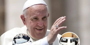 Desde un Renault 4 al Lamborghini: los autos que usó el Papa Francisco