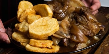 Carne al horno con papas, la especialidad de "La Cocina de Batata's"