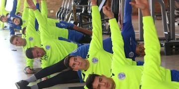 Godoy práctica con caras nuevas\u002E