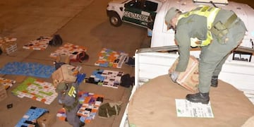 La Gendarmería Nacional incautó mercadería ilegal, valuada en 21 millones de pesos\u002E