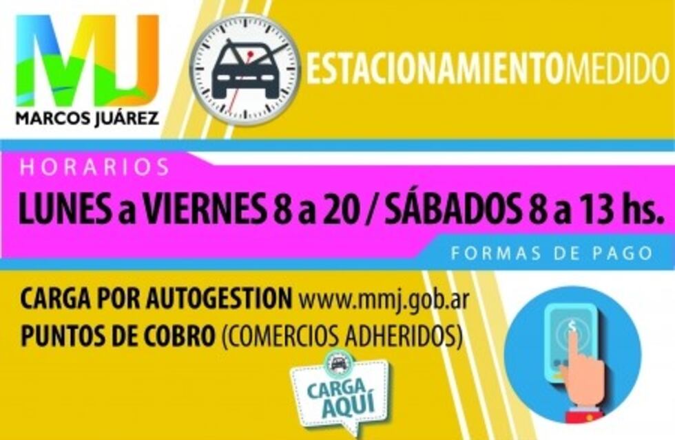 Estacionamiento medido digital: lo que tenes que saber a partir del julio