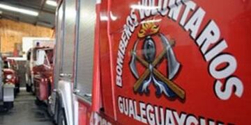 Bomberos Voluntarios Gualeguaychú\nCrédito: Web