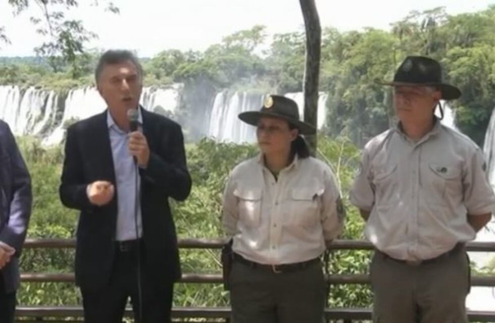 Macri anunció desde Cataratas el proyecto de conectividad a internet en zonas turísticas