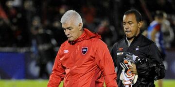 El ex Vélez Sarsfield se fue preocupado del Bosque\u002E (AFP)