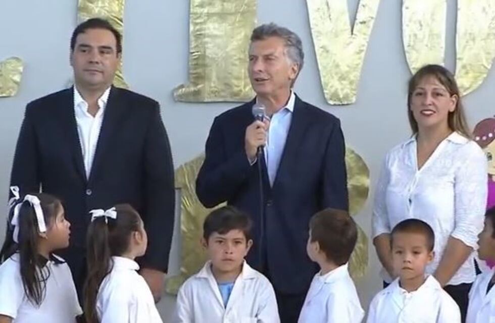 Macri: "Estamos con graves problemas en la educación"