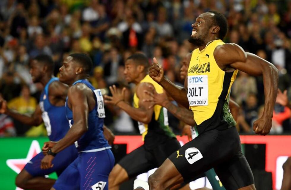 Mundial de Atletismo: Usain Bolt terminó tercero en su última gran final de 100 metros