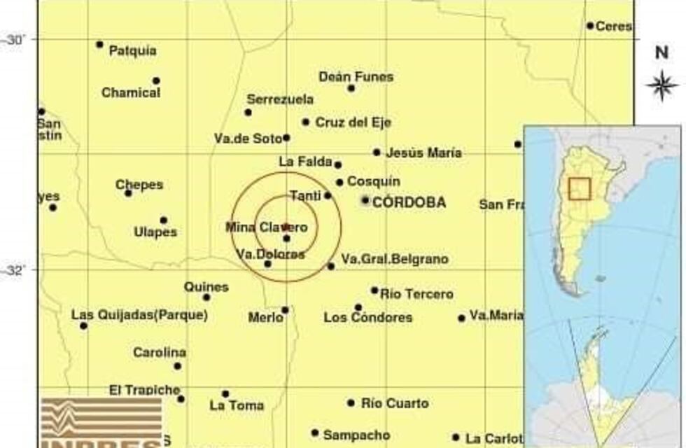Un sismo de 3.1 hizo temblar Carlos Paz