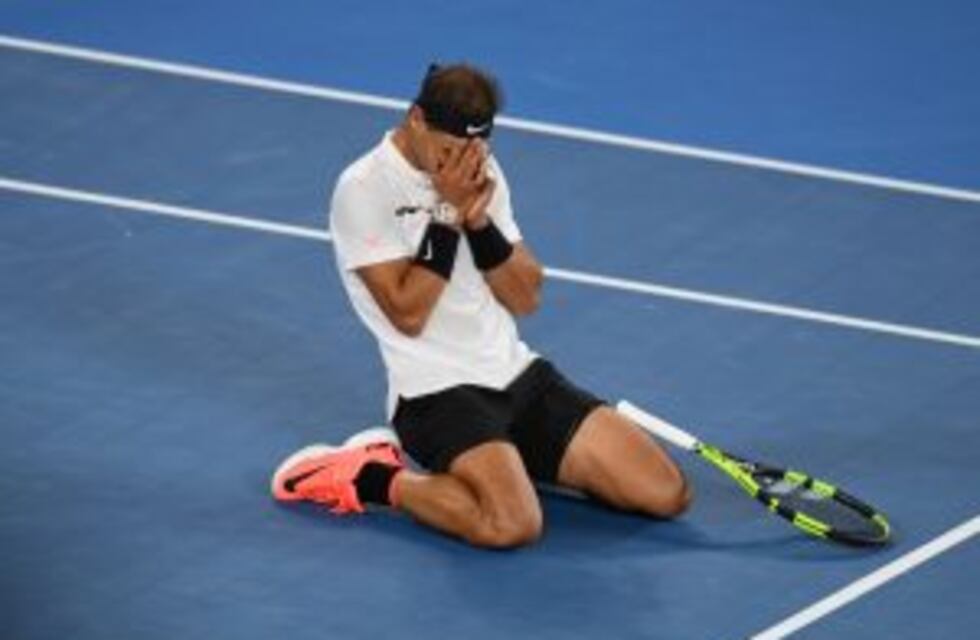 Rafa Nadal, en una semifinal de Grand Slam después de tres años
