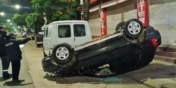 vuelco en Gualeguaychú