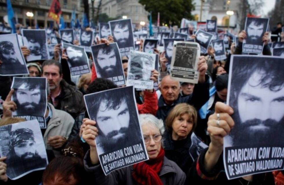 Buscan a Santiago Maldonado en Mendoza