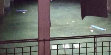 Una escuela platense está sin luz hace más de tres semanas luego de haber sido inundada por el temporal