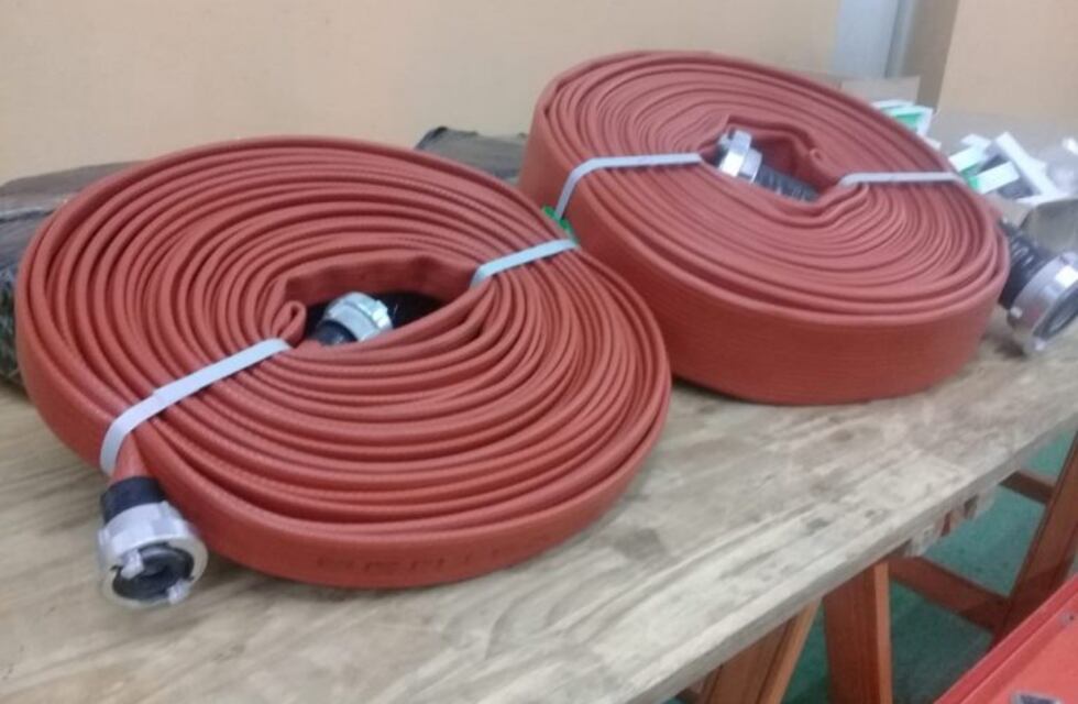 Los bomberos voluntarios adquirieron nuevo material