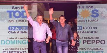 Peppo encabezó el acto en la localidad de General San Martín\u002E (Prensa Partido Justicialista)