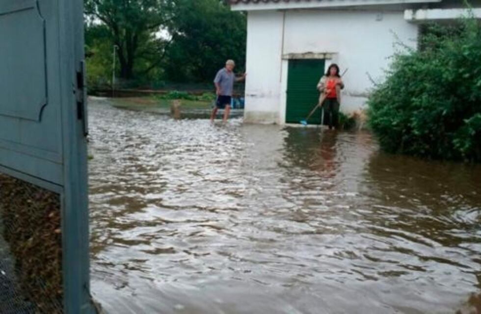 El Valle de Paravachasca fue azotado por un temporal durante la madrugada