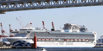 El crucero Diamond Princess que está en cuarentena\u002E