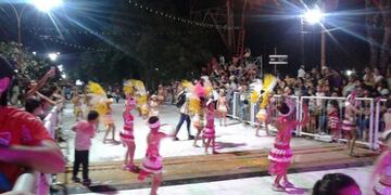 Laureano participando en el corso de Las Termas de Río Hondo\u002E