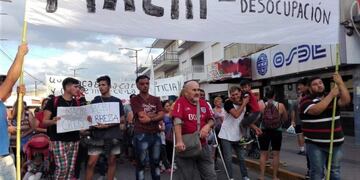 Organizaciones sociales se movilizaron en Alta Gracia