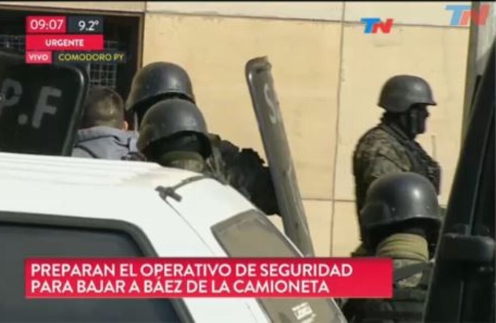 Lázaro Báez no contestará preguntas y le entregará un escrito al juez Ercolini