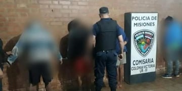 Los detenidos causaban disturbios y molestaban en la vía pública\u002E