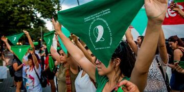 Vigilia por la despenalización del aborto