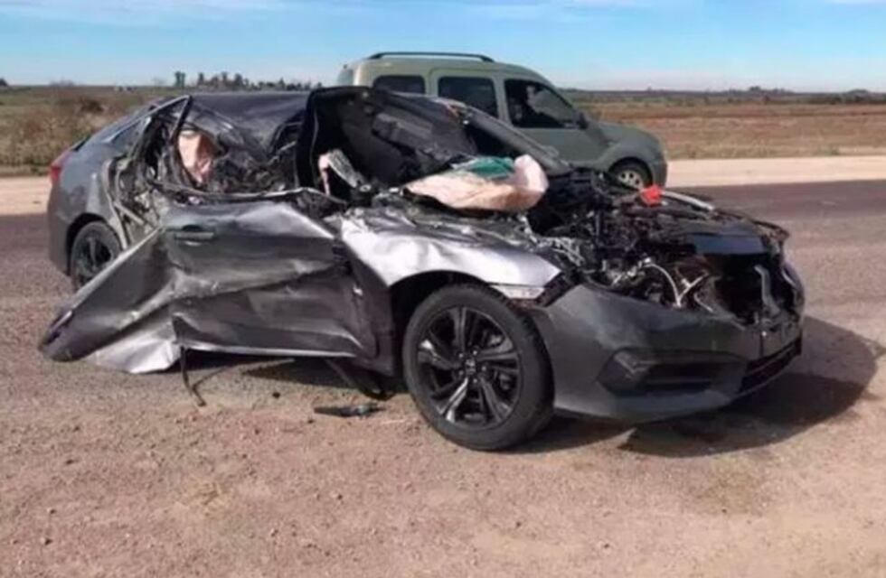 Impresionante accidente en la Ruta provincial 32