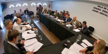Fiscales, querellas y defensas acuerdan la presentación de testigos para la causa \