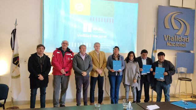 El Ministerio de Obras Públicas, a través de Vialidad Nacional, firmó convenios interadministrativos con las municipalidades de El Carmen, Humahuaca y Abra Pampa.