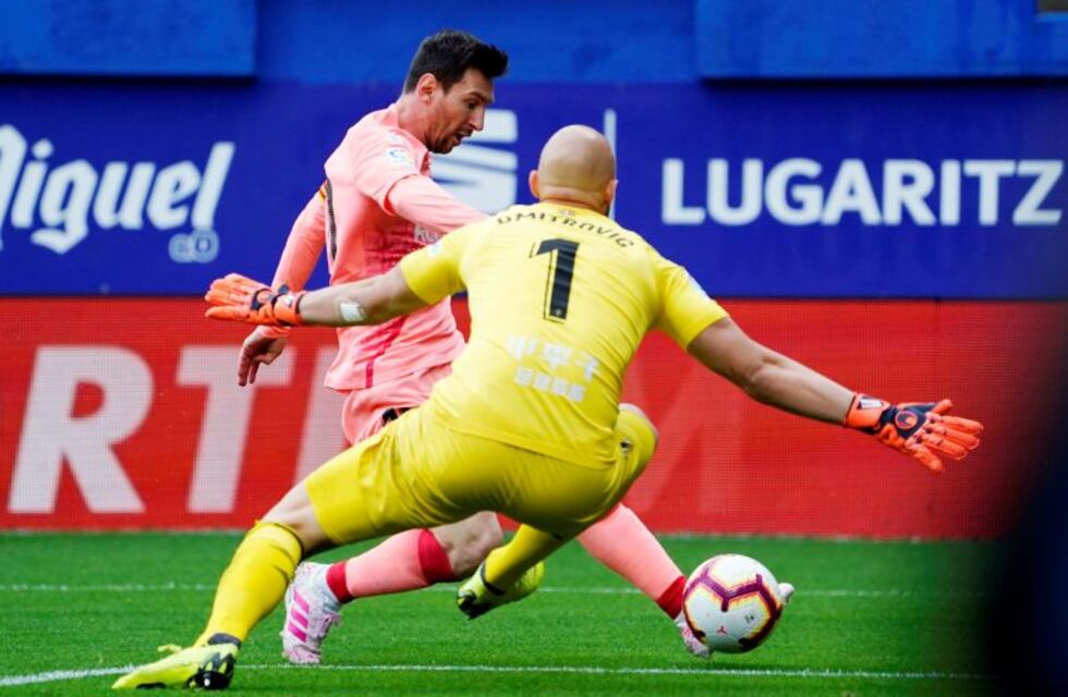 Lionel Messi marcó un doblete, terminó la Liga con 36 goles y alcanzó un nuevo récord