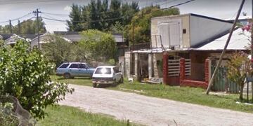 El lugar del femicidio en Escobar\u002E (web)