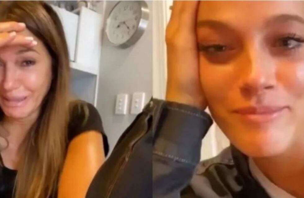 El llanto de Catherine Fulop y Oriana Sabatini al enterarse del casamiento de Pampita