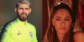 Sergio Agüero y Tini Stoessel\u002E