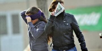 Se espera un jueves marcado por fuertes vientos en Córdoba. (La Voz / Archivo)