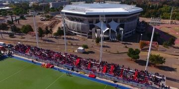 El estadio cubierto, ubicado en el Parque General San Martín, será abierto al público el sábado 28 de julio\u002E